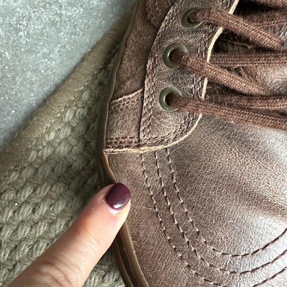 Vans Brown High-Top Men's Shoes - Picture 9 of 9